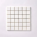 2 X 2 Bianco Dolomite Polished Marble Mosaic Tile-Marble Mosaic-American Tile Depot