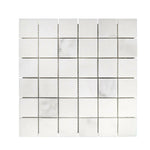 2 X 2 Calacatta Oliva Marble Honed Mosaic Tile-Marble Mosaic-American Tile Depot