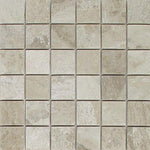 2 X 2 Diano Royal ( Queen Beige ) Marble Polished Mosaic Tile