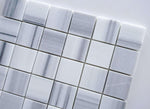 2 X 2 Mink Marmara Equator Marble Polished Mosaic Tile-Marble Mosaic-American Tile Depot