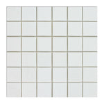 2 X 2 Thassos White Marble Honed Mosaic Tile-Marble Mosaic-American Tile Depot