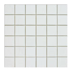 2 X 2 Thassos White Marble Polished Mosaic Tile-Marble Mosaic-American Tile Depot