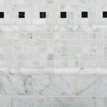 2 X 4 Carrara White Marble Honed Brick Mosaic Tile-Marble Mosaic-American Tile Depot