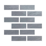 2 X 6 Bardiglio Imperiale Marble Honed Tile-Marble Tile-American Tile Depot