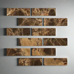 2 X 6 Emperador Dark Marble Polished Field Tile-Marble Tile-American Tile Depot