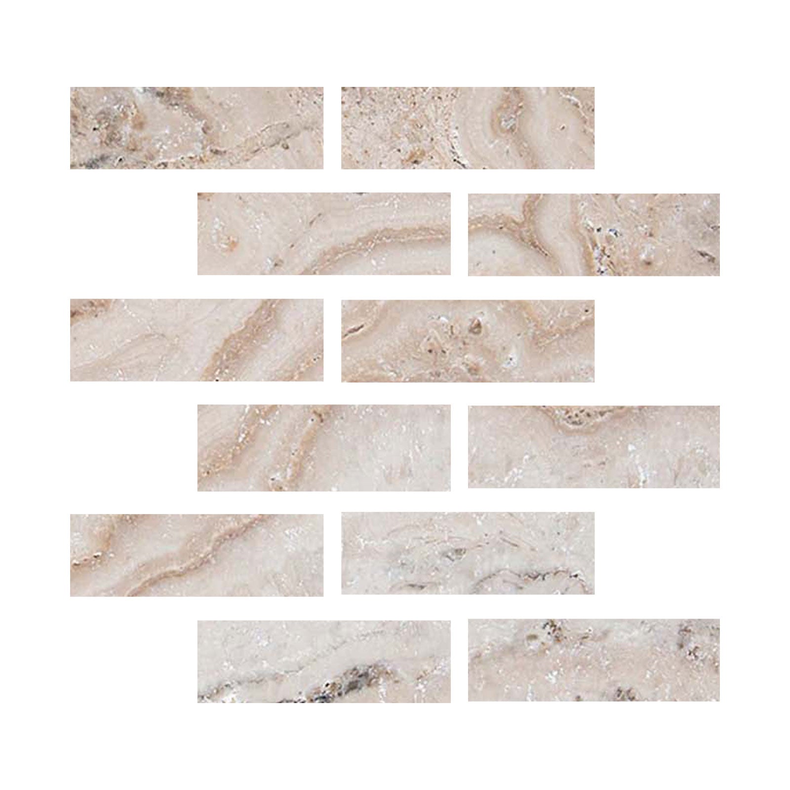 2 X 6 Malibu Travertine Filled & Honed Tile-Travertine Tile-American Tile Depot