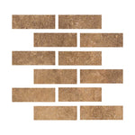 2 X 6 Noce Travertine Filled & Honed Tile-Travertine Tile-American Tile Depot