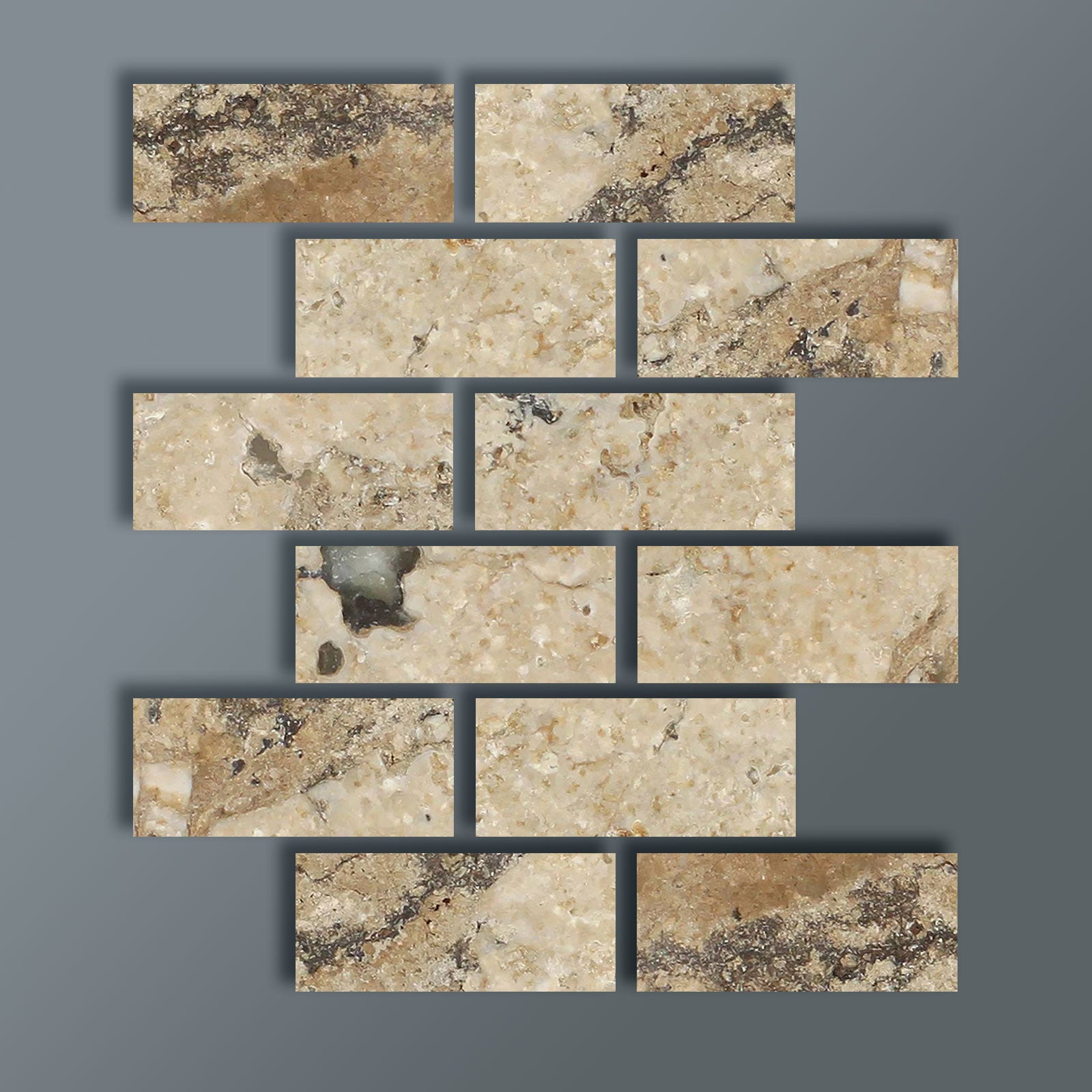 2 X 6 Philadelphia Travertine Filled & Honed Tile-Travertine Tile-American Tile Depot