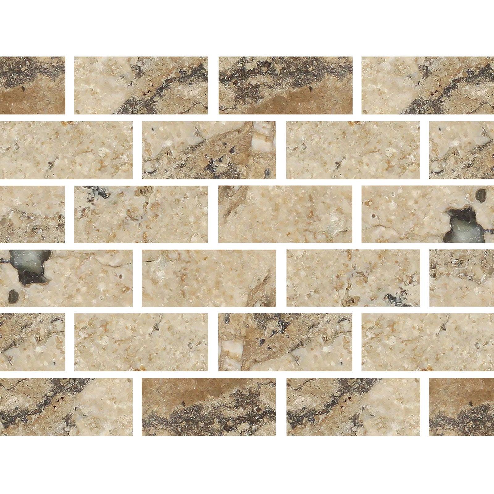 2 X 6 Philadelphia Travertine Filled & Honed Tile-Travertine Tile-American Tile Depot