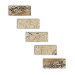 2 X 6 Philadelphia Travertine Filled & Honed Tile-Travertine Tile-American Tile Depot