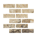 2 X 6 Philadelphia Travertine Filled & Honed Tile-Travertine Tile-American Tile Depot