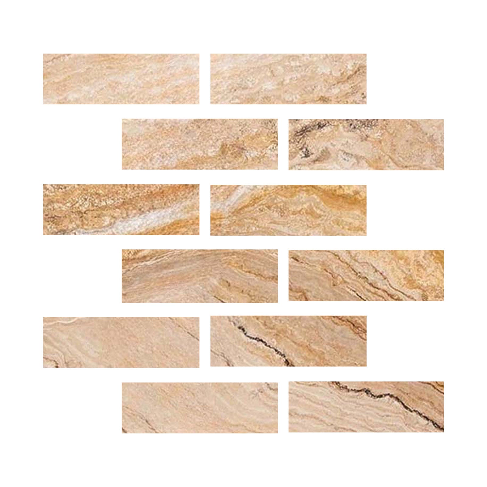 2 X 6 Valencia Travertine Filled & Honed Field Tile-Marble Tile-American Tile Depot