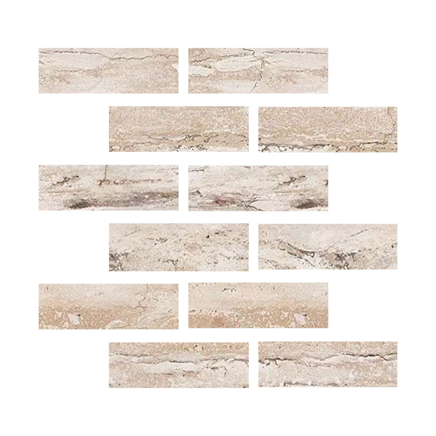 2 X 6 Valerenga Travertine Filled & Honed Tile-Travertine Tile-American Tile Depot