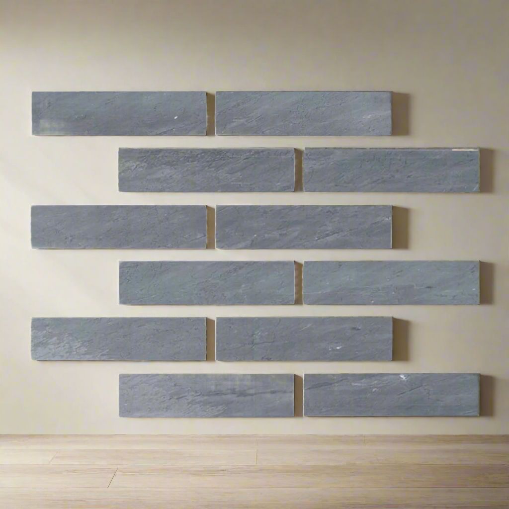 2 X 8 Bardiglio Imperiale Marble Honed Tile-Marble Tile-American Tile Depot