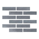 2 X 8 Bardiglio Imperiale Marble Honed Tile-Marble Tile-American Tile Depot