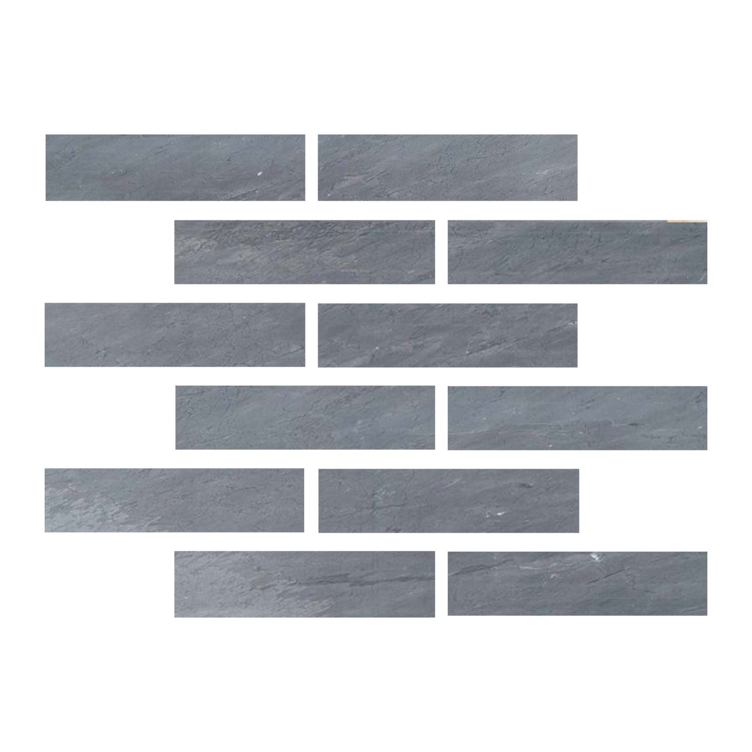 2 X 8 Bardiglio Imperiale Marble Honed Tile-Marble Tile-American Tile Depot