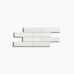 2 X 8 Bianco Dolomite Polished Marble Field Tile-Marble Tile-American Tile Depot