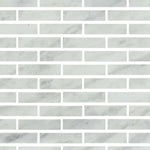 2 X 8 Bianco Venatino (Bianco Mare) Marble Polished Field Tile-Marble Tile-American Tile Depot