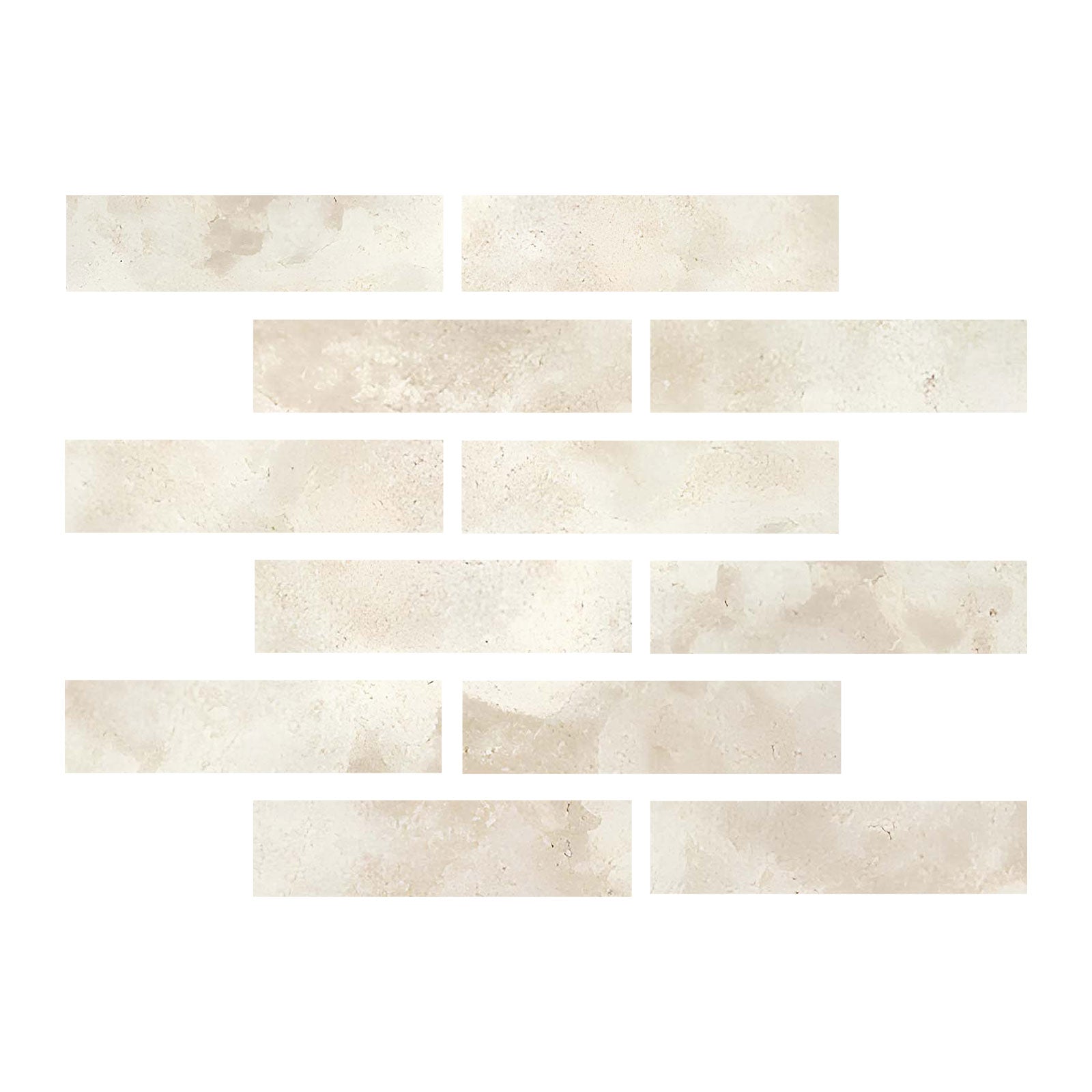 2 X 8 Durango Cream Travertine Cross Cut Honed Tile-Travertine Tile-American Tile Depot