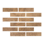 2 X 8 Noce Travertine Filled & Honed Tile-Travertine Tile-American Tile Depot