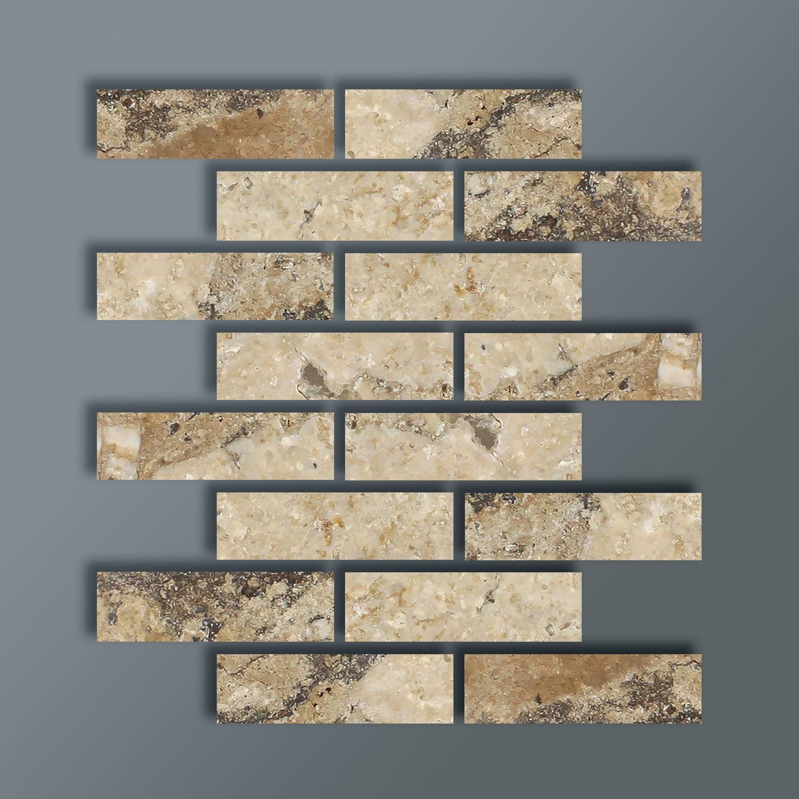 2 X 8 Philadelphia Travertine Filled & Honed Tile-Travertine Tile-American Tile Depot