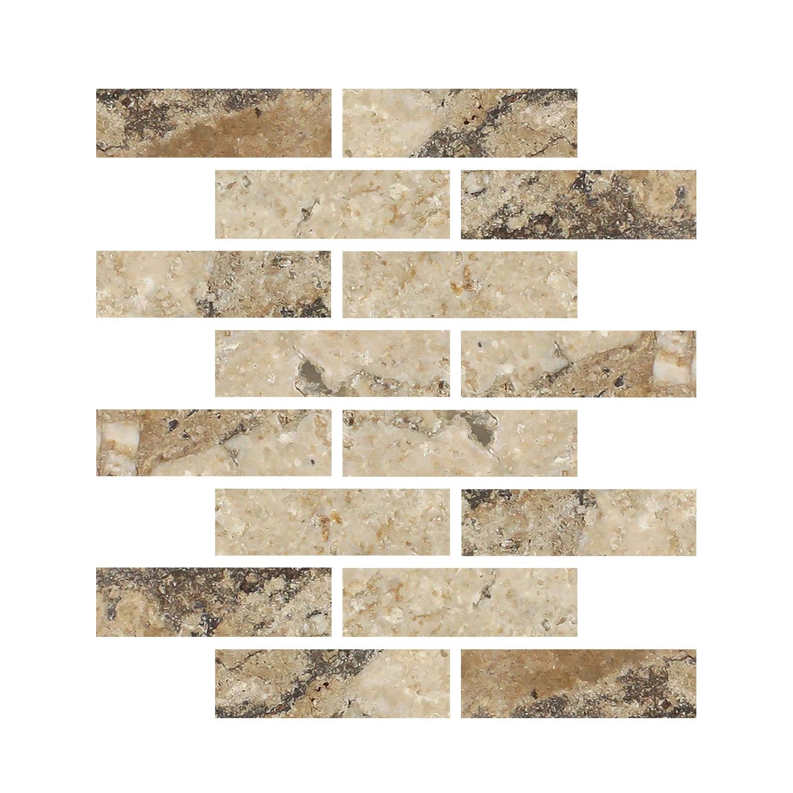 2 X 8 Philadelphia Travertine Filled & Honed Tile-Travertine Tile-American Tile Depot