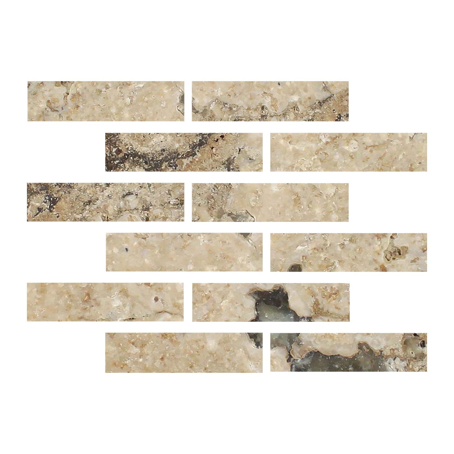 2 X 8 Philadelphia Travertine Filled & Honed Tile-Travertine Tile-American Tile Depot