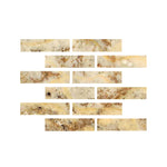 2 X 8 Scabos Travertine Cross Cut Filled & Honed Field Tile-Travertine Tile-American Tile Depot