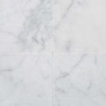 12 X 12 Carrara White Marble Polished Field Tile