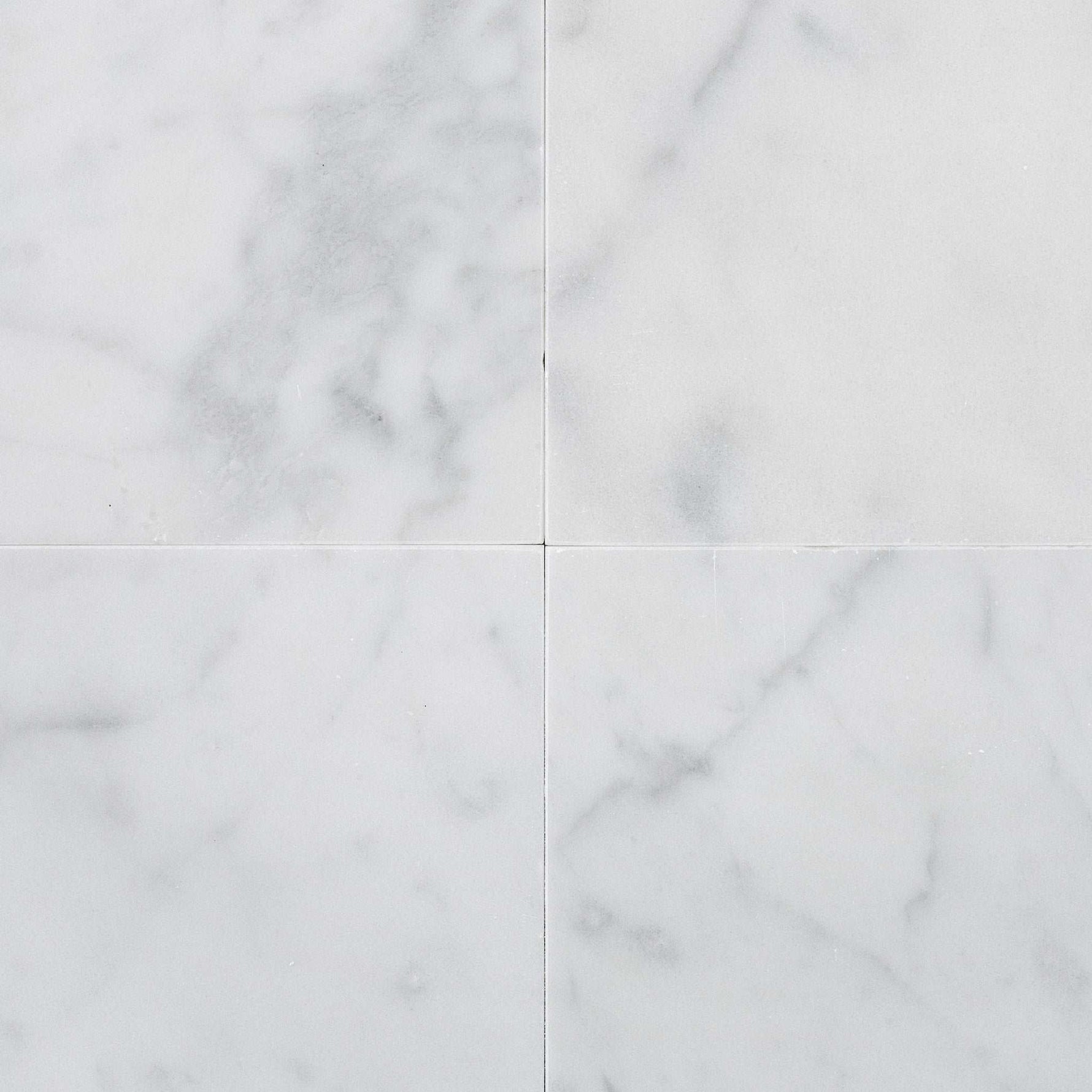 12 X 12 Carrara White Marble Polished Field Tile