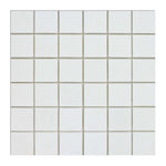 2 X 2 Thassos White Marble Polished Mosaic Tile-Marble Mosaic-American Tile Depot