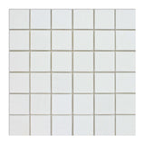 2 X 2 Thassos White Marble Polished Mosaic Tile-Marble Mosaic-American Tile Depot