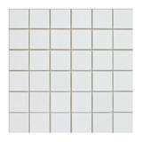 2 X 2 Thassos White Marble Polished Mosaic Tile