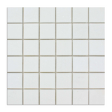 2 X 2 Thassos White Marble Polished Mosaic Tile