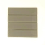 2 x 8 Taupe Glass Subway Tile - Rainbow Series-Glass Tile-American Tile Depot