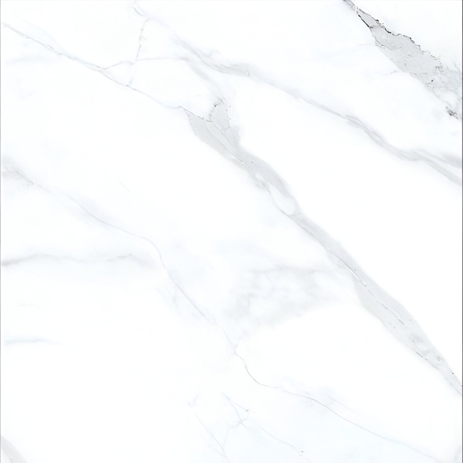 24 X 24 AGL Statuario Marble Look Polished Porcelain Tile-Porcelain Tile Large Formate-American Tile Depot