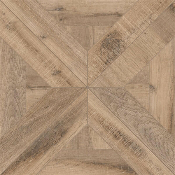 24 X 24 Birmingham Oak Textured Matte Wood Look Porcelain Tile-Porcelain Tile Large Formate-American Tile Depot