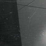 24 X 24 Black Marquina Marble Polished Tile-Marble Tile - Large Formate-American Tile Depot