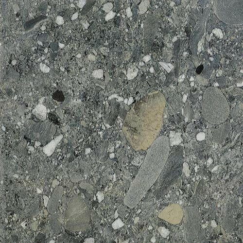 24 X 24 Ceppo Nero Matte Terrazzo Look Porcelain Tile-Porcelain Tile Large Formate-American Tile Depot