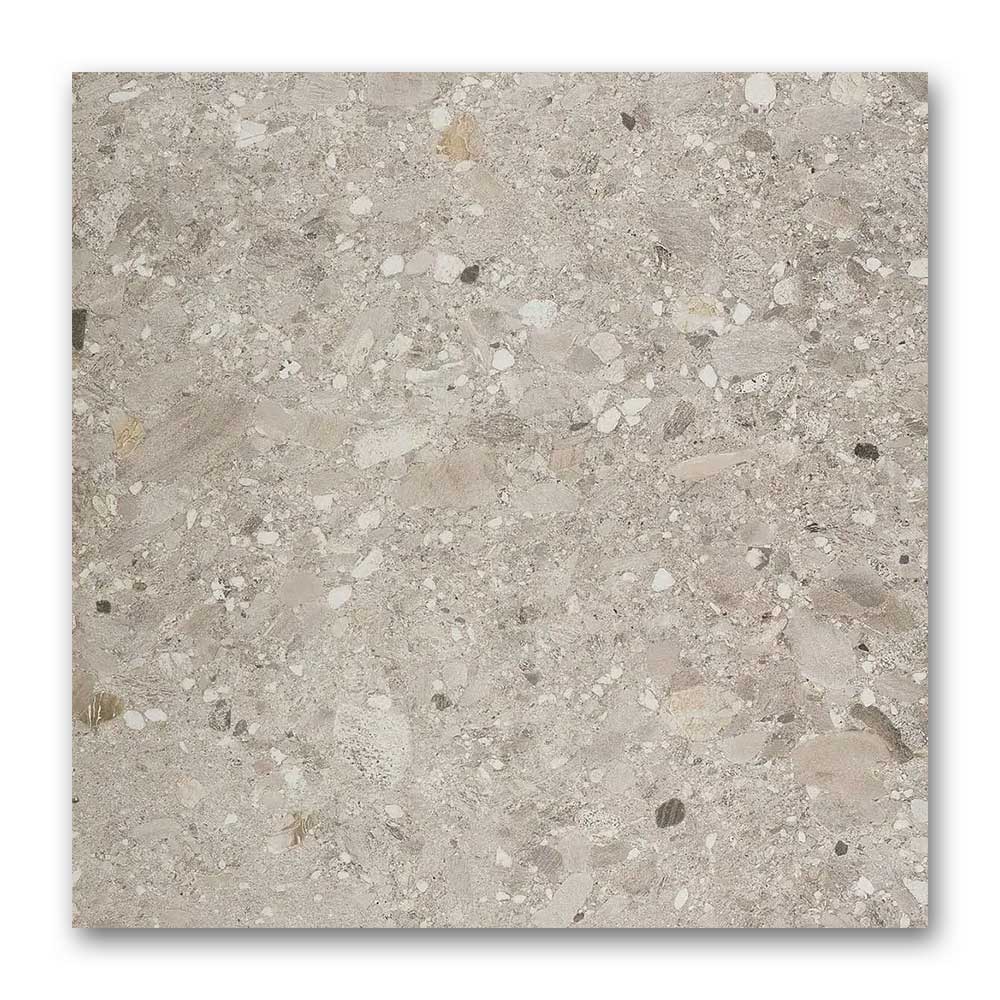 24x24 Ceppo Sabbia Matte Terrazzo Look Porcelain Tile