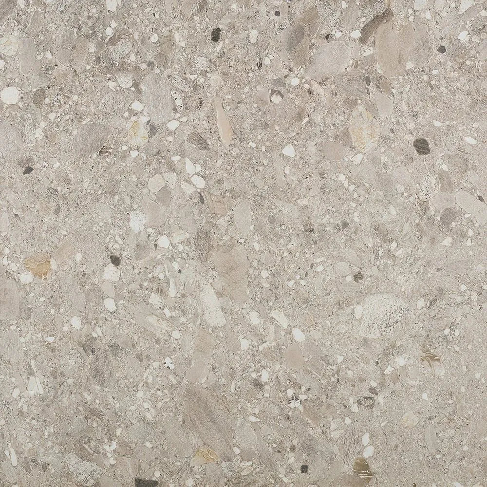 24 X 24 Ceppo Sabbia Matte Terrazzo Look Porcelain Tile-Porcelain Tile Large Formate-American Tile Depot