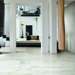 24 X 24 Classici Calacatta Gold Matte Marble Look Porcelain Tile-PORCELAIN-Large Format-American Tile Depot