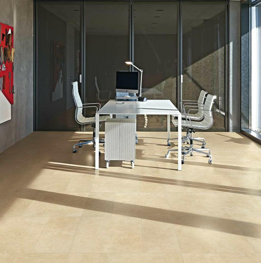 24 X 24 Luxury Marfil Matte Marble Look Porcelain Tile-PORCELAIN-Large Format-American Tile Depot