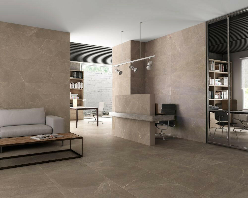 24 X 24 Madison Noce Grip Matte Limestone Look Porcelain Tile-PORCELAIN-Large Format-American Tile Depot