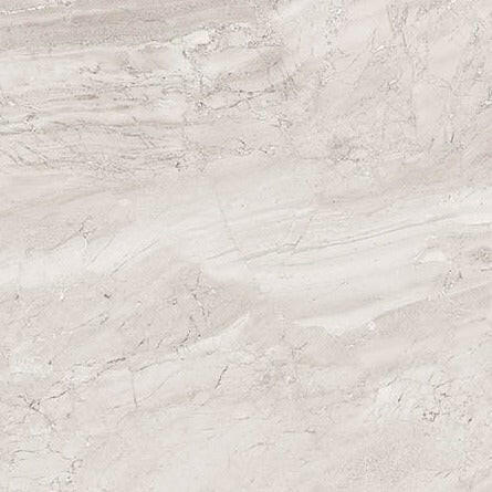 24 X 24 Nordic Sky White Polished Marble Look Porcelain Tile-Porcelain Tile Large Formate-American Tile Depot