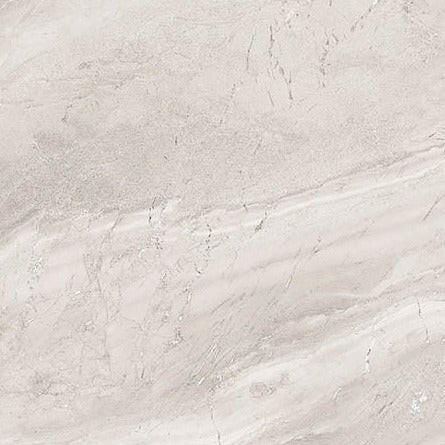 24 X 24 Nordic Sky White Polished Marble Look Porcelain Tile-Porcelain Tile Large Formate-American Tile Depot