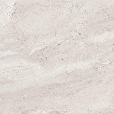 24 X 24 Nordic Sky White Polished Marble Look Porcelain Tile-Porcelain Tile Large Formate-American Tile Depot