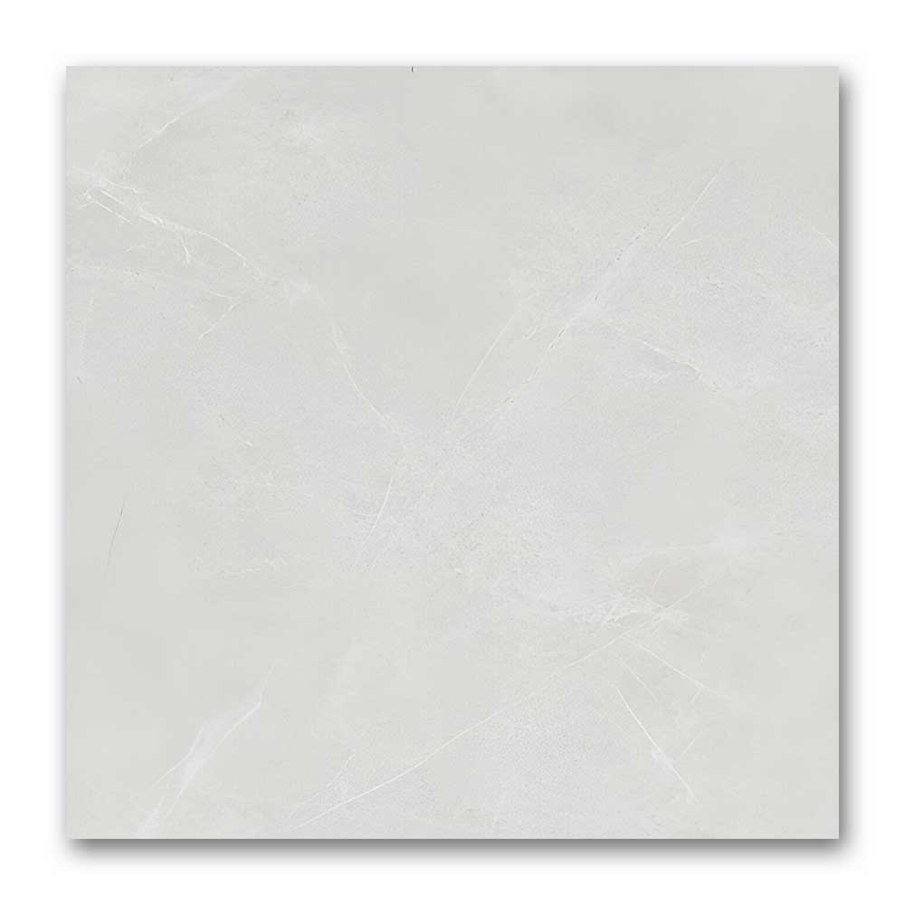 24x24 Puccini Blanco Matte Marble Look Porcelain Tile