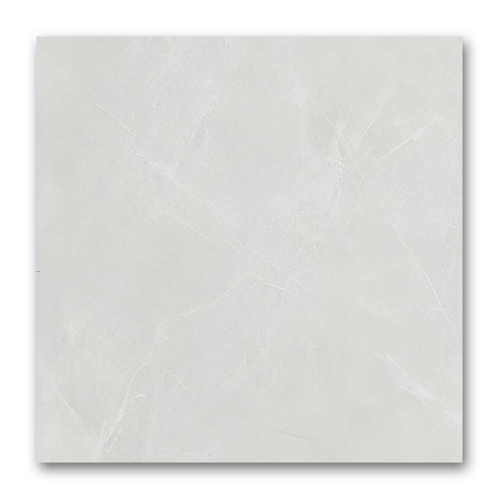 24x24 Puccini Blanco Matte Marble Look Porcelain Tile