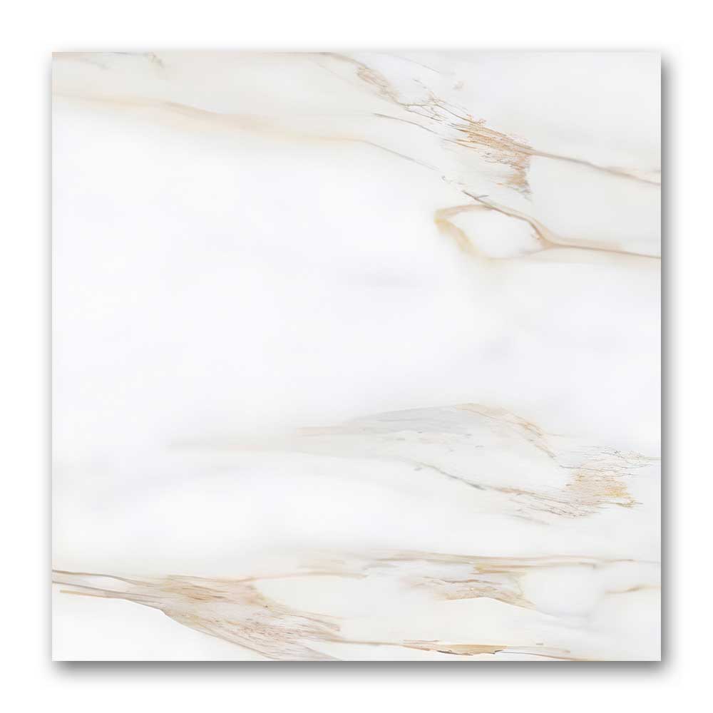 24x24 Statuario Nice Polished Marble Look Porcelain Tile